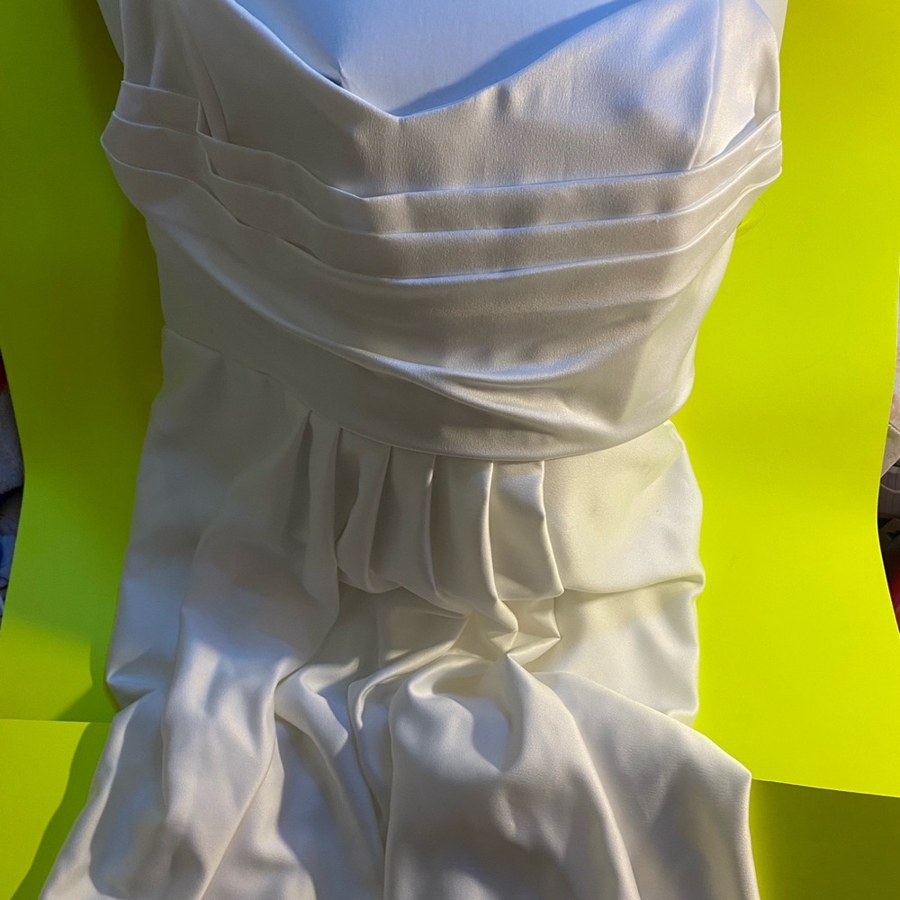 White long gown